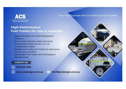 Fuel-Trailers for Sale in Australia | Premium Fuel-Trailers by ACS Designs