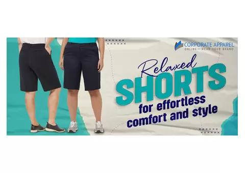 Get the relaxed shorts for comfort and style