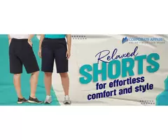 Get the relaxed shorts for comfort and style