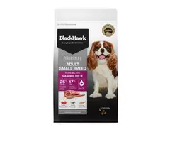 Black Hawk Original Adult Small Breed Lamb & Rice Dry Dog Food