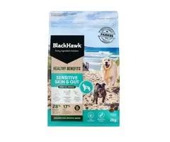 Black Hawk Healthy Benefits Sensitive Skin & Gut Adult Dry Dog Food