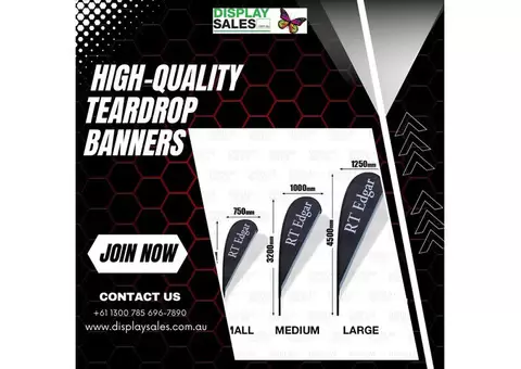 Teardrop Banner – Weather-Resistant & Eye-Catching Branding - 2/2