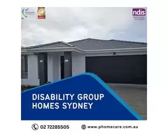 Disability group homes Sydney