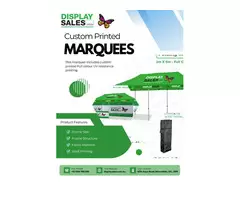 Custom Printed Marquees | Display Sales