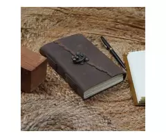 Purchase Handmade Leather Journals from Linen Connections