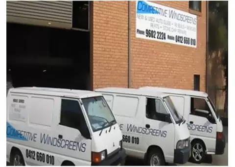 Competitive Windscreens: Expert Mobile Windscreen Replacement - 1/4