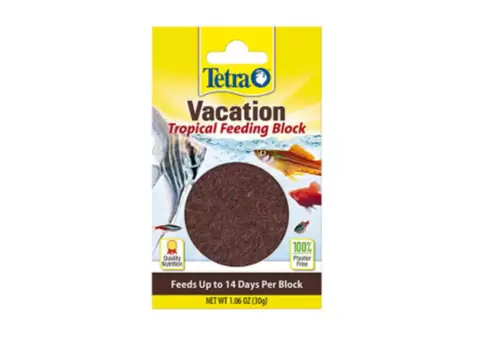 Tetra Vacation Tropical Feeding Block for Fish - Feeds up to 14 Days