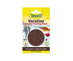 Tetra Vacation Tropical Feeding Block for Fish - Feeds up to 14 Days