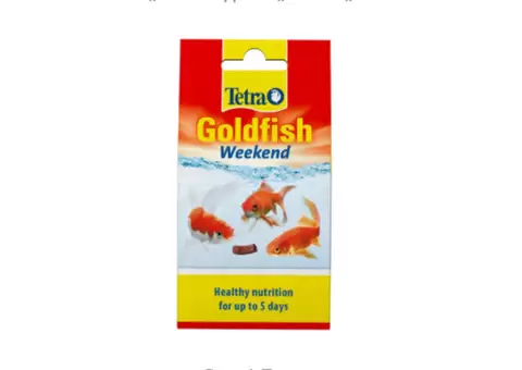 Tetra Goldfish Weekend Healthy Nutrition for up to 5 days Fish Food