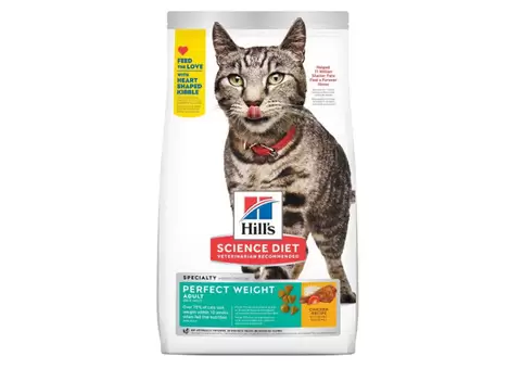 Hill's Science Diet Perfect Weight Adult Chicken Dry Cat Food