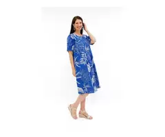Womens Plus Size Midi Dress