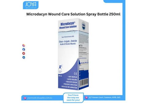Microdacyn Wound Care Solution Spray Bottle 250ml | Joya Medical Supplies