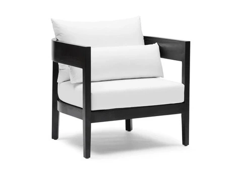 Avoca Outdoor Chair Black & White