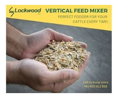 Buy Australian-Made Vertical Feed Mixer Machinery – Built Tough with Australian Steel