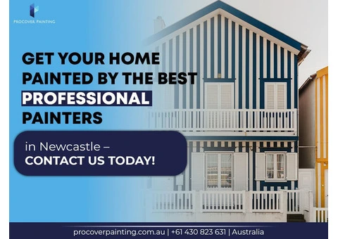 Get Your Home Painted by the Best Professional Painters in Newcastle – Contact Us Today!