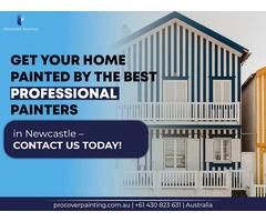 Get Your Home Painted by the Best Professional Painters in Newcastle – Contact Us Today!
