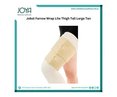 Jobst Farrow Wrap Lite Thigh Tall Large Tan - Joya Medical Supplies