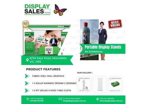 Portable Display Stands for Exhibitions | Display Sales