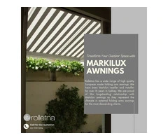 Beat the Heat in Style with Markilux Awnings Sydney
