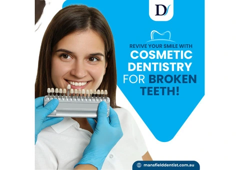 Revive Your Smile with Cosmetic Dentistry for Broken
