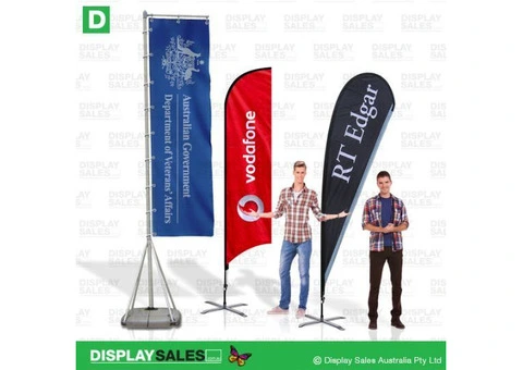 Reliable Flag Stands for Professional Presentations
