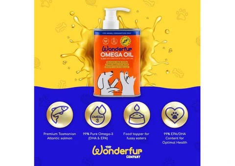 Boost Your Pet’s Well-Being with Wonderfur Omega Oil
