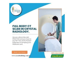 Get a Full Body CT Scan at Crystal Radiology. (02) 8315 8292