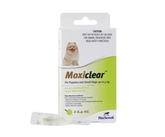 Moxiclear Fleas and Worm Spot-On Solution For Dogs