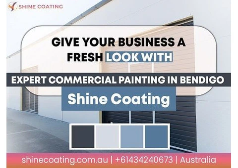 Give Your Business a Fresh Look with Expert Commercial Painting in Bendigo – Shine Coating