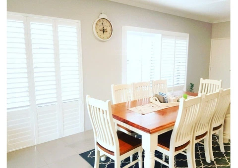 For style and privacy in your room, choose plantation shutters!