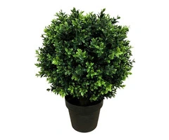 Position Small Artificial Plants to Create a Stylish Backdrop