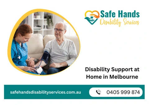 Disability Support at Home in Melbourne | Safe Hands Disability Services