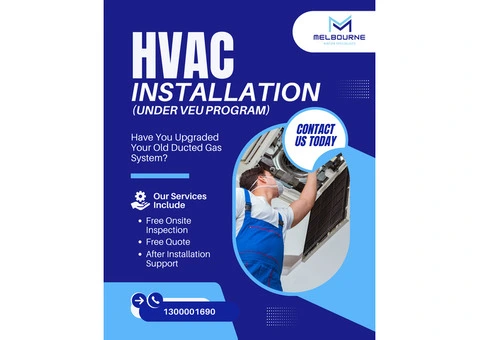 HVAC Installation Experts – Save More with the VEU Program! Melbourne Aircon Specialist