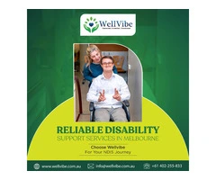 WellVibe NDIS Disability Support Service in Melbourne