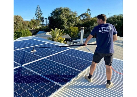 Adelaide Solar Panel Cleaning – Boost Efficiency with Revive Housewash