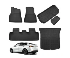 Ultimate Protection for Your Tesla – Model Y Floor Mat Set!