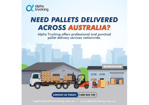 Business-Focused & Cost-Effective Pallet Delivery Service