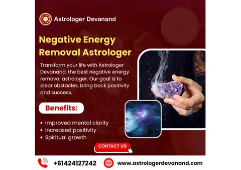 Negative Energy Removal Astrologer in Melbourne