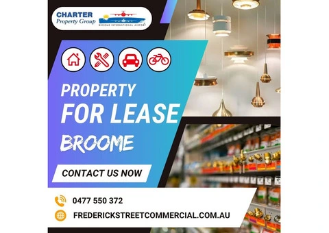 Property for Lease in Broome | Frederick Street Commercial