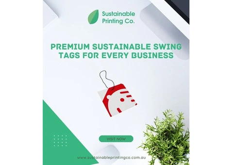 Premium Sustainable Swing Tags for Every Business