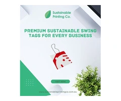 Premium Sustainable Swing Tags for Every Business