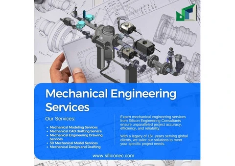 Quality Mechanical CAD Drafting solutions in Australia. Siliconec.