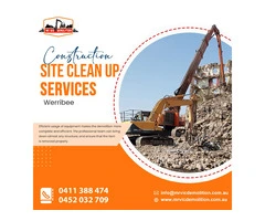 Construction Site Cleanup Services: Leaving NO Mess Behind!