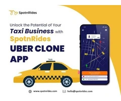 Uber Clone App Development Solution - SpotnRides