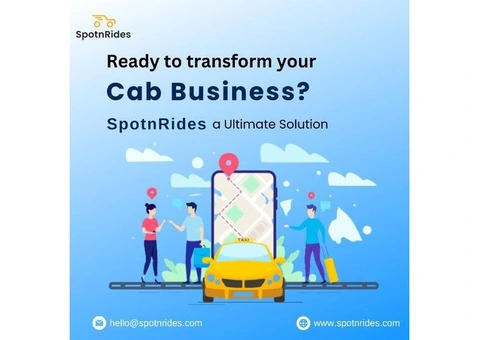 Uber Clone App Development Solution - SpotnRides - 3/4
