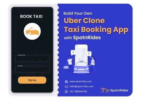 Uber Clone App Development Solution - SpotnRides - 4/4