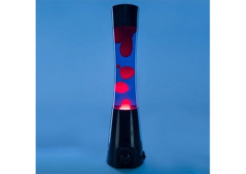 Bluetooth Speaker Lava Lamp Black/purple/red Motion - Qubyk AU