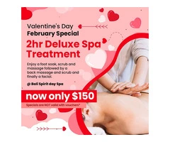 Celebrate Love with Valentine’s Day Specials at Bali Spirit Spa Perth