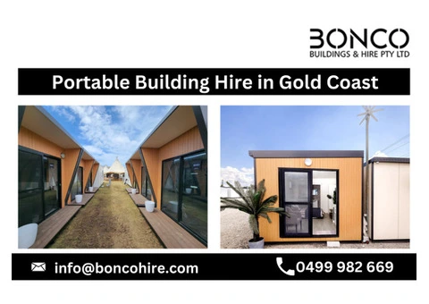 Premium Portable Home Hire Gold Coast | Bonco Buildings and Hire