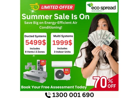 Limited-Time Summer Sale – Save Big on Air Conditioning!